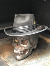 Load image into Gallery viewer, Vintage Rare Custom Hat , "Paint it Black"