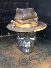 Load image into Gallery viewer, Vintage Rare Custom cowboy hat , "THE GUNNY SACK"
