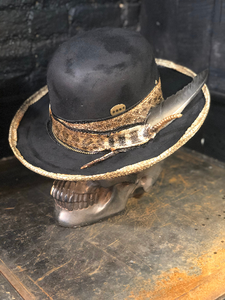 Vintage Rare Custom Hat , "sounds dangerous , but I crave it”