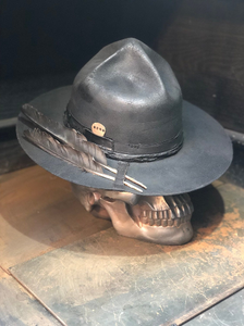 Vintage rare custom  hat "A ranger with a stranger"