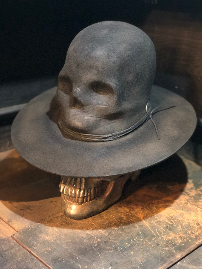 Vintage rare custom hat “till death do us apart”