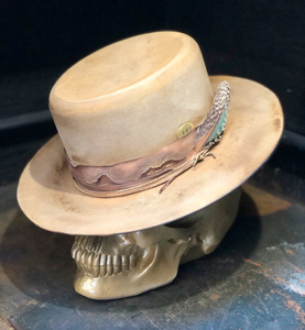 Vintage rare custom hat , "Capricorn Rise"