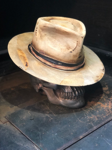 Vintage Rare Custom Hat, "Blind date with a carpenter "