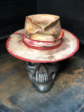 Load image into Gallery viewer, Vintage Rare Custom hat &quot;bloody peach &quot;
