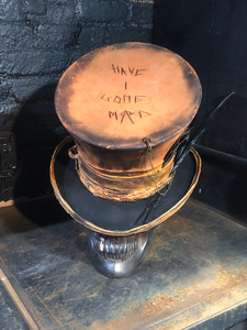 Vintage rare custom hat “Have i gone mad”