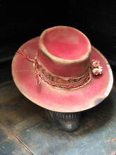 Load image into Gallery viewer, Vintage rare custom hat &quot; Pink kush please don&#39;t blush&quot;
