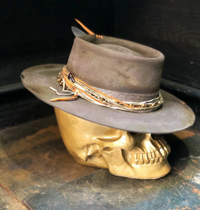 Vintage Rare Custom Cowboy Hat , " PICKED"