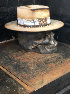 Vintage rare custom hat “light blue temptations “