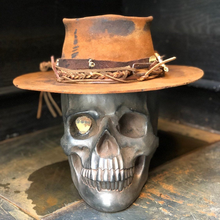 Load image into Gallery viewer, Vintage Rare Custom Hat , &quot;double barreled &quot;
