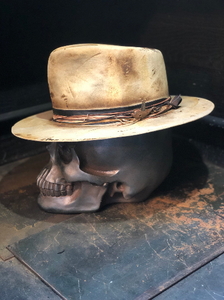 Vintage Rare Custom Hat, "Blind date with a carpenter "