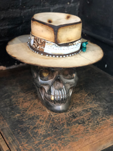 Load image into Gallery viewer, Vintage rare custom hat “light blue temptations “
