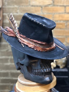 Vintage Rare Custom Hat , "Broke from my head down"