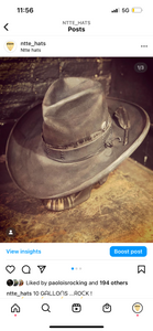 Vintage  Rare Custom Hat “10 gallons”