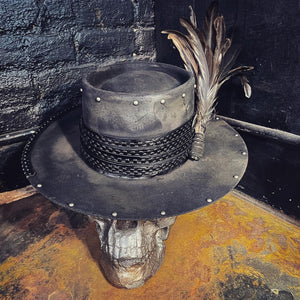 Vintage Rare Custom Hat   "Turn on, Tune up ,Rock out"