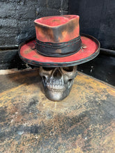 Load image into Gallery viewer, Vintage Rare Custom Hat ,&quot; Into the rock through walls of red dreams&quot;
