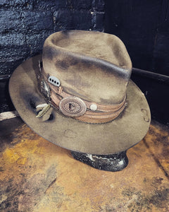 Vintage rare custom hat “Meet me behind the dunes